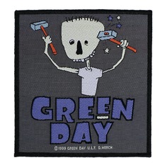 Našitek GREEN DAY - HAMMER FACE - RAZAMATAZ, RAZAMATAZ, Green Day